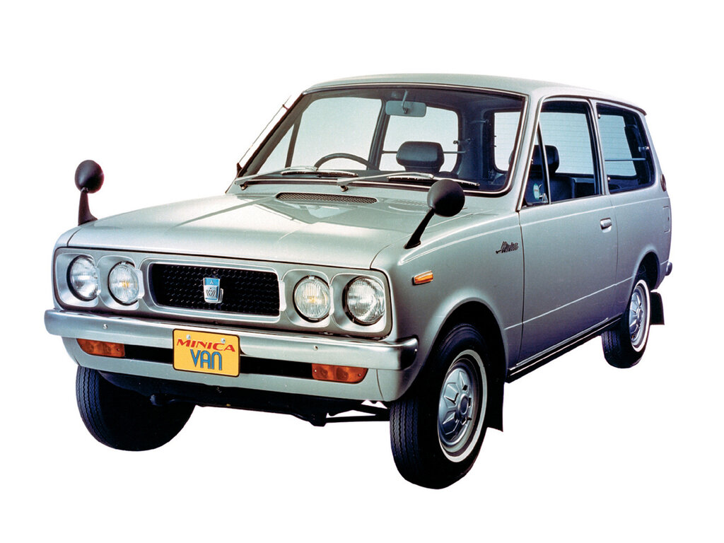 Mitsubishi Minica (A101V) 2 поколение, рестайлинг, хэтчбек 3 дв. (10.1973 - 04.1976)